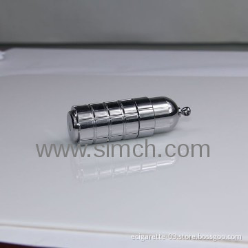 E-cigarette containor Vcan, stainless steel bottle Vcan